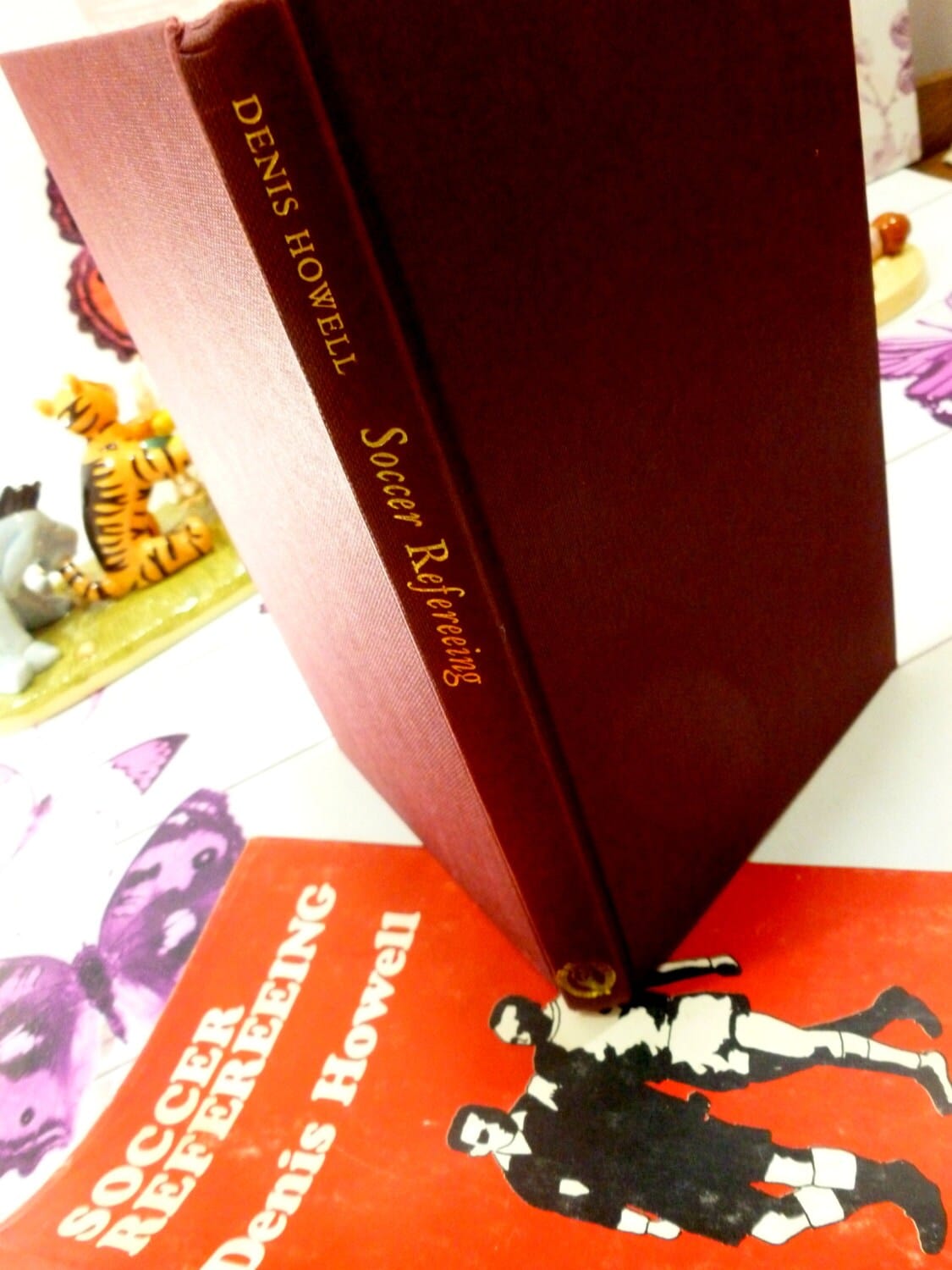 Soccer Refereeing, How to Referee Guide Handbook, Sportsmans Book Club 1st Edition 1960s Hardback with Dustcover