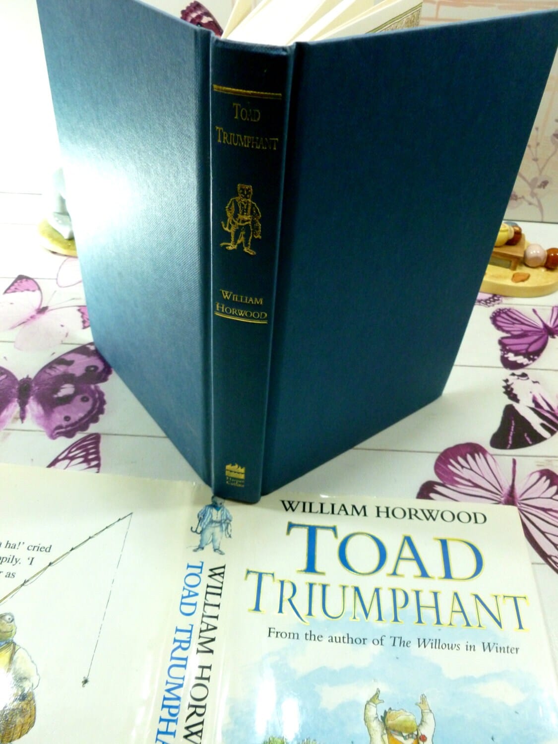 Toad Triumphant William Horwood Wind in the Willows Sequel Collectible Classic Hardback 1st Ed