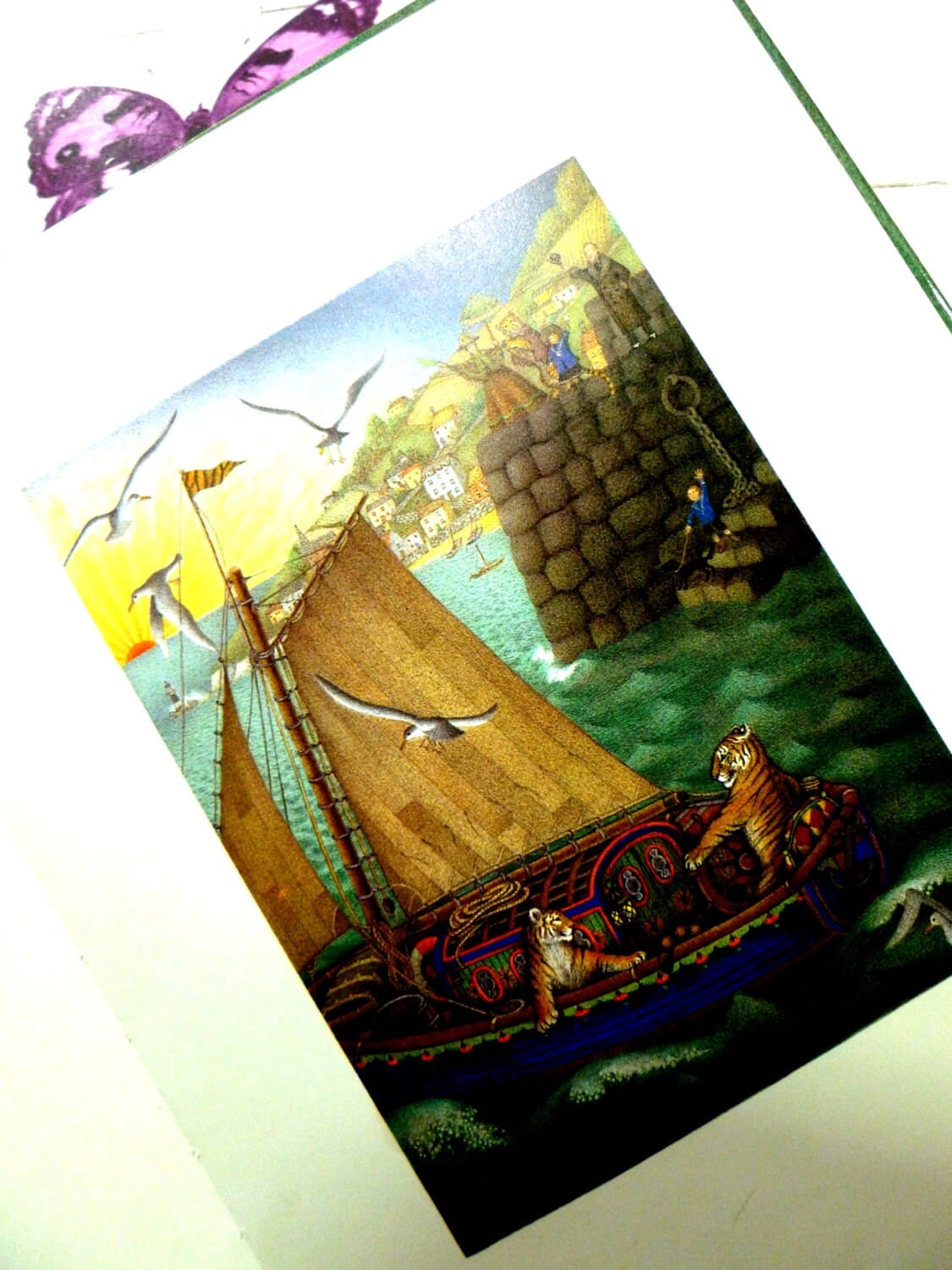 The Tyger Voyage Richard Adams Watership Down Author Vintage Children's Book 1st Ed.