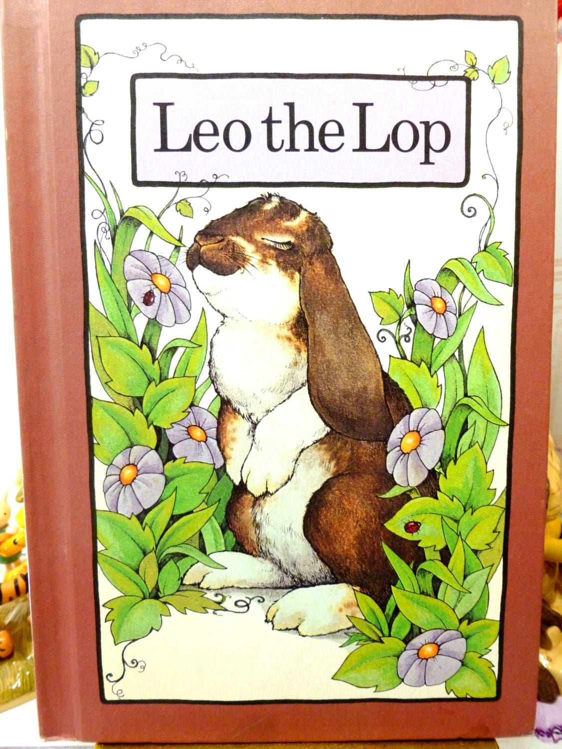 Leo the Lop Fun Lop Eared Bunny Rabbit Vintage Childrens Story Book Hardcover Cosgrove