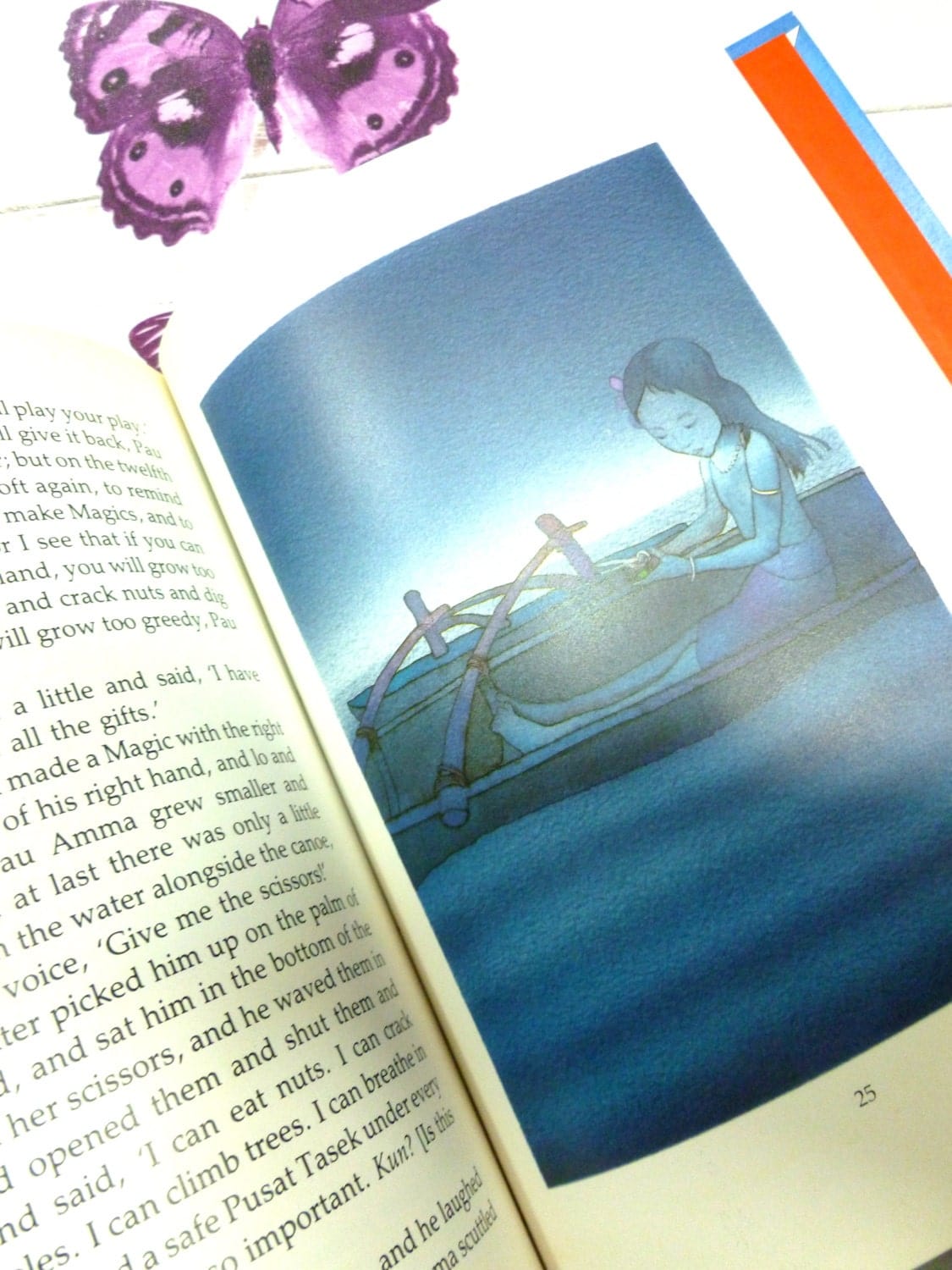 The Crab that Played with the Sea Rudyard Kipling Beautifully Illustrated Vintage Childrens Book 1st Edition Thus 1980s