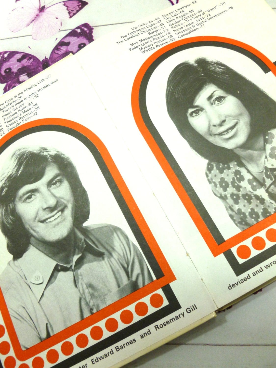Blue Peter Tenth Book with Rare Paddington Story and Barbie or Sindy Garden Swing to make 1973 Annual