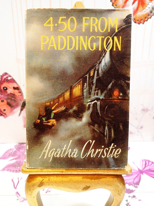 Agatha Christie 4.50 from Paddington Vintage Hardback Book Classic Crime Fiction 1950's