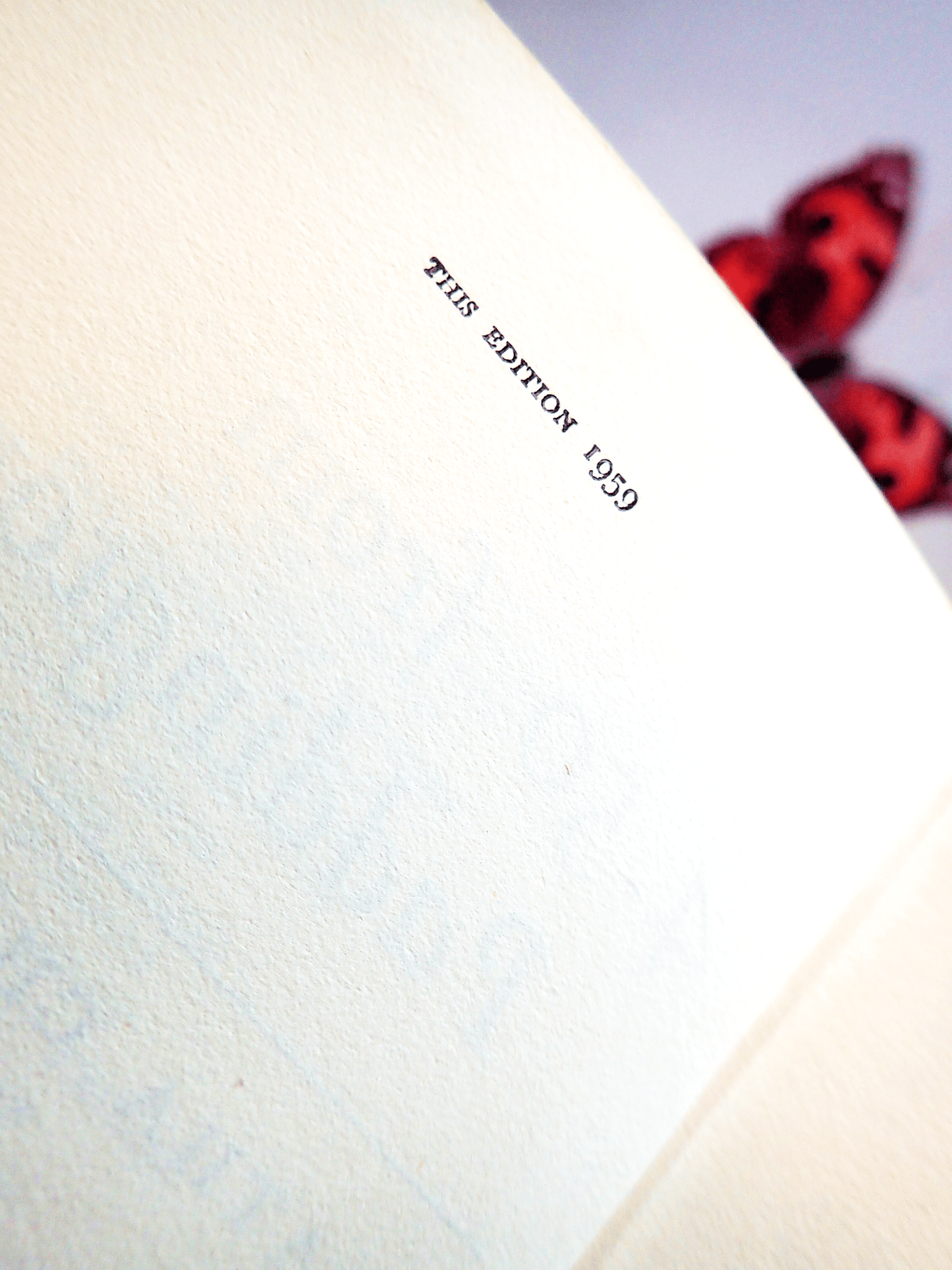 Page of Agatha Christie 4.50 from Paddington Classic Vintage Crime Fiction book showing text: 'This Edition 1957'.