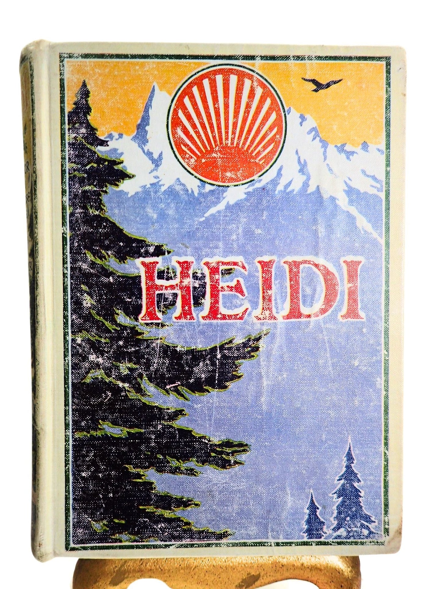 Favourite Classic Book Heidi vintage 1930's illustrated edition.