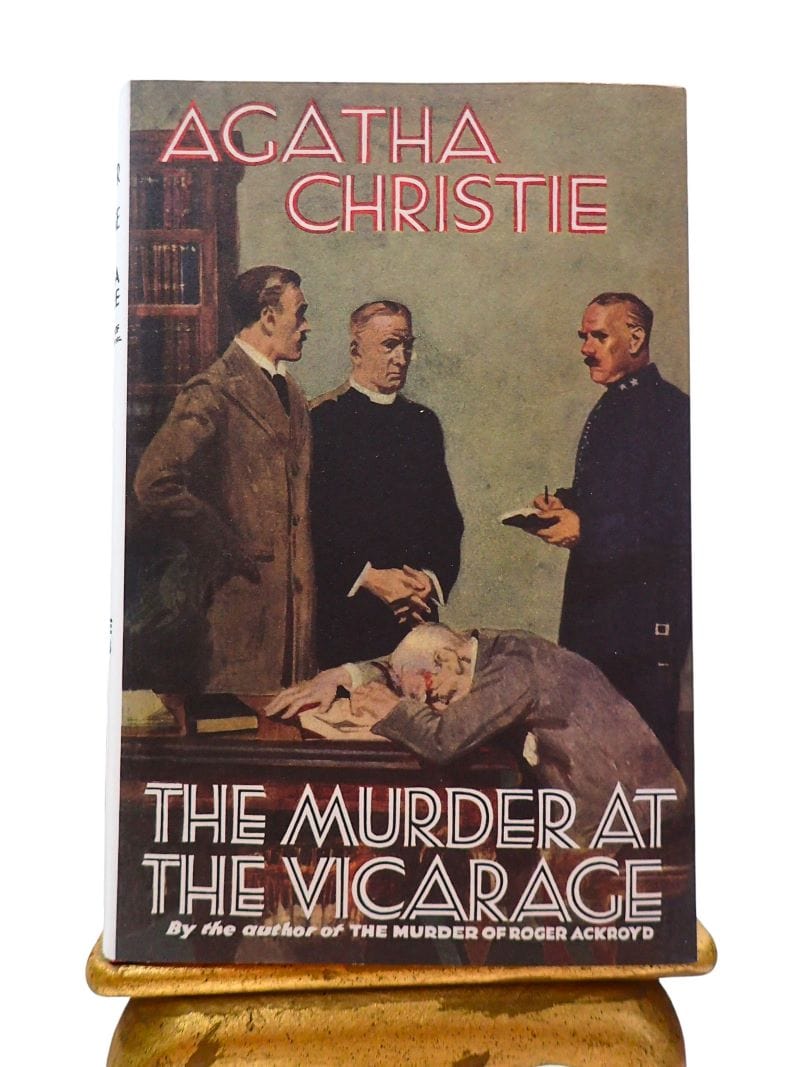 The Murder at the Vicarage Agatha Christie Vintage Book