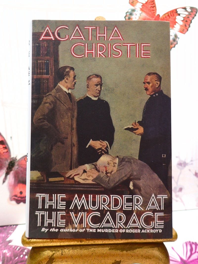 Murder at the Vicarage Vintage Agatha Christie Book