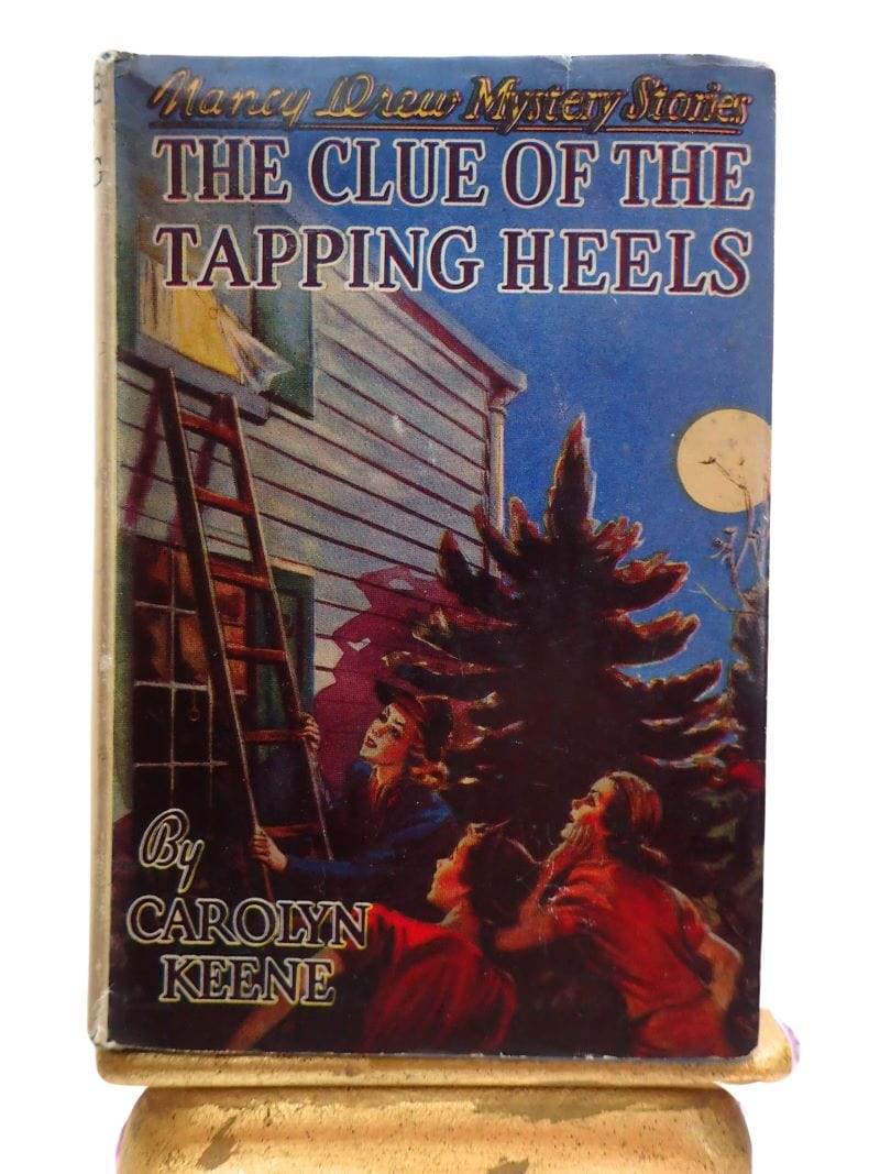 The Clue of the Tapping Heels Nancy Drew Mystery Stories Vintage Book