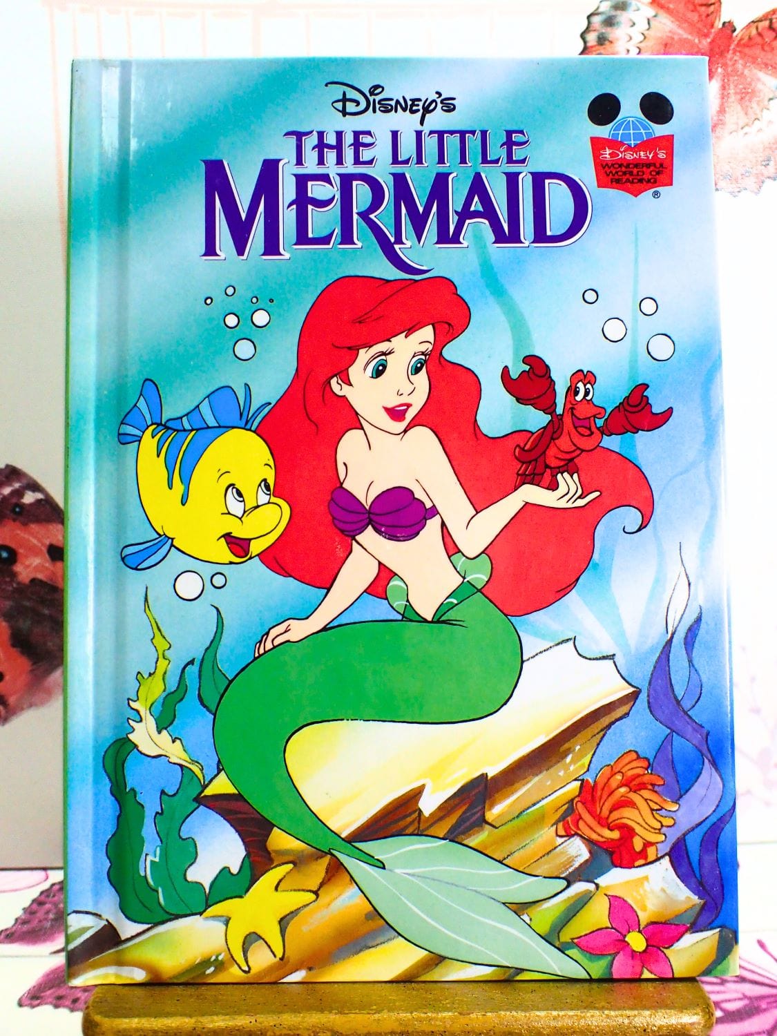 Disney's The Little Mermaid Vintage Children's Book by Hans Christian Andersen