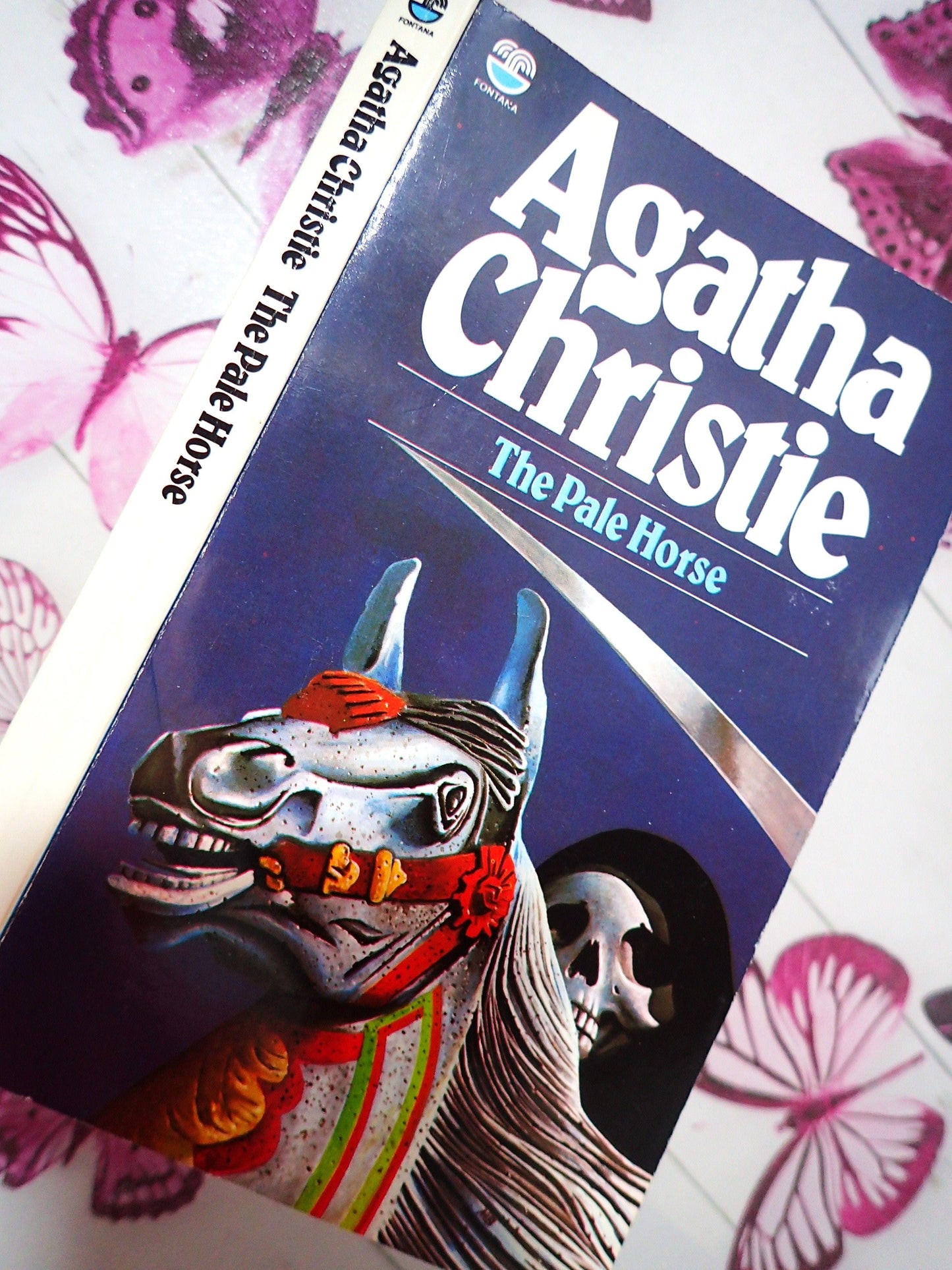 Agatha Christie The Pale Horse Vintage Fontana 1980's