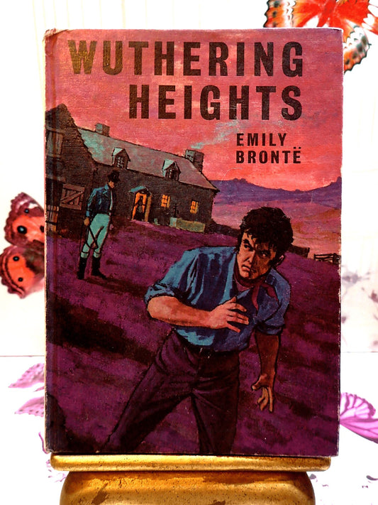 Wuthering Heights Emily Bronte Bancroft Classics 1960's Vintage Book Hardback First Thus