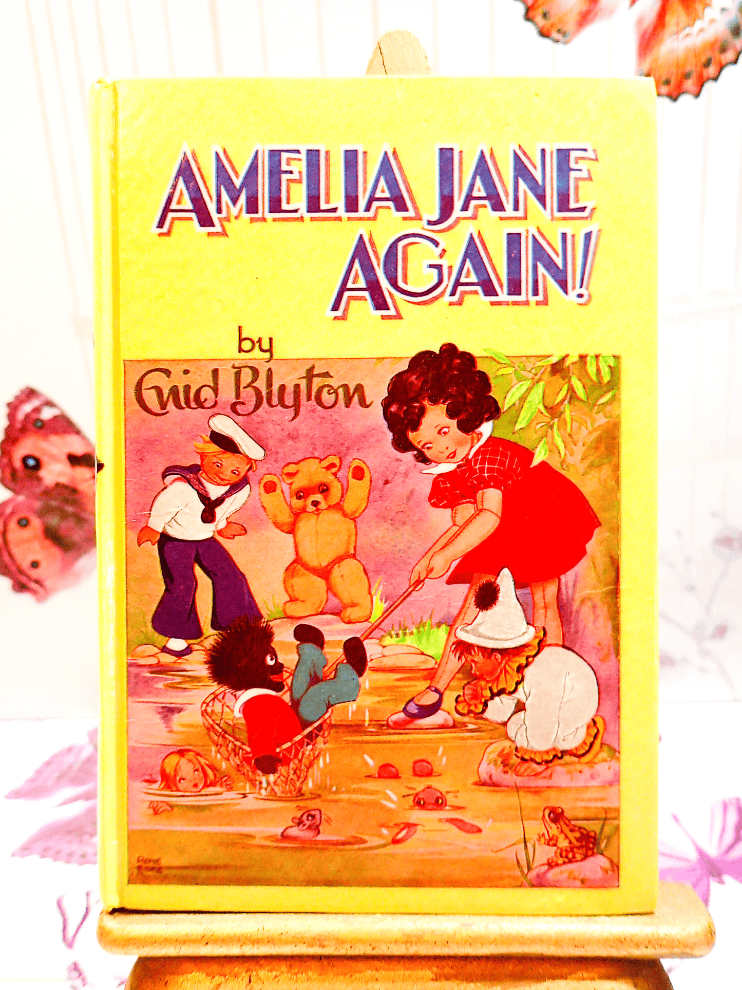 Amelia Jane Again by Enid Blyton Vintage Children's book Rene Cloke 1970's Bedtime Stories