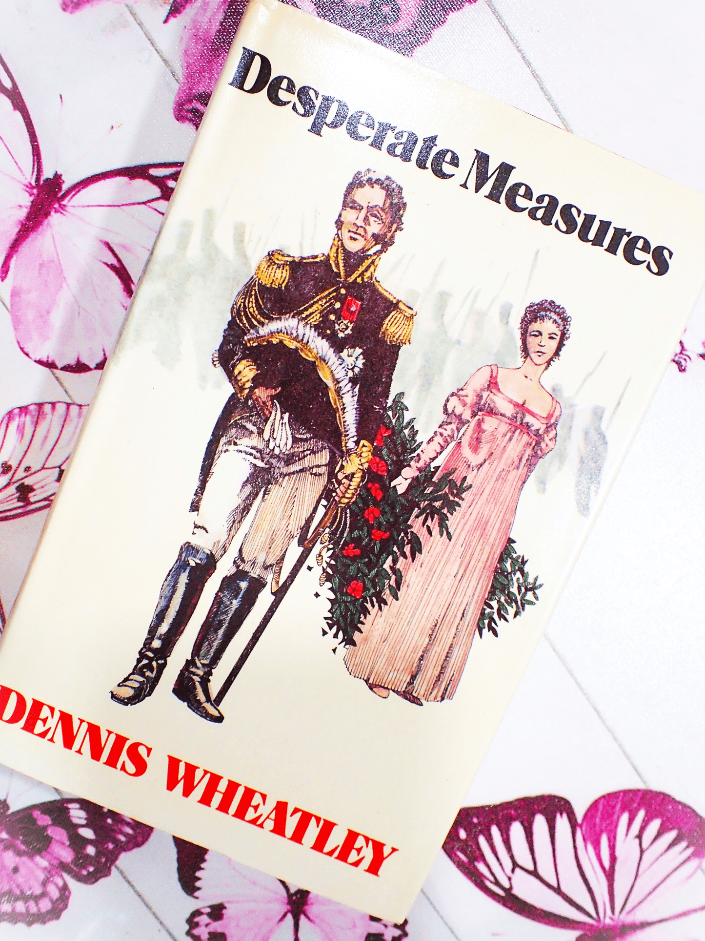 Desperate Measures by Dennis Wheatley Roger Vintage Book Roger Brook 1975 First Edition Thus BCA