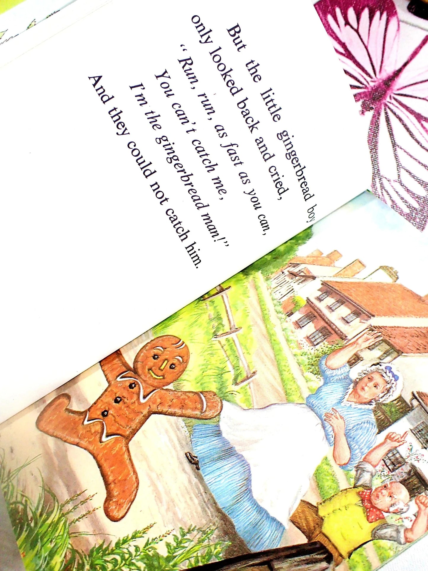 Run, run as fast as you can, You can't catch me, I'm the gingerbread man!