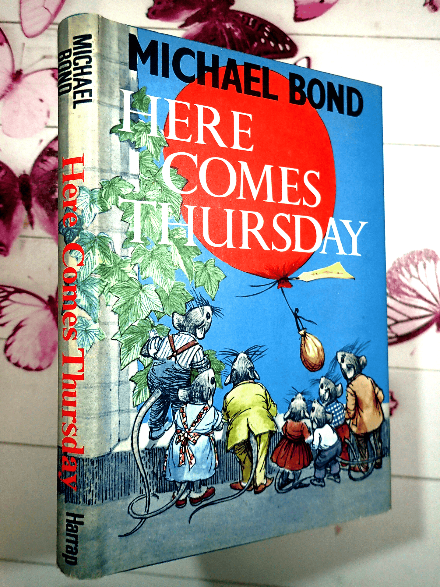 Here Comes Thursday Michael Bond Vintage Children's Book First Edition 1970's