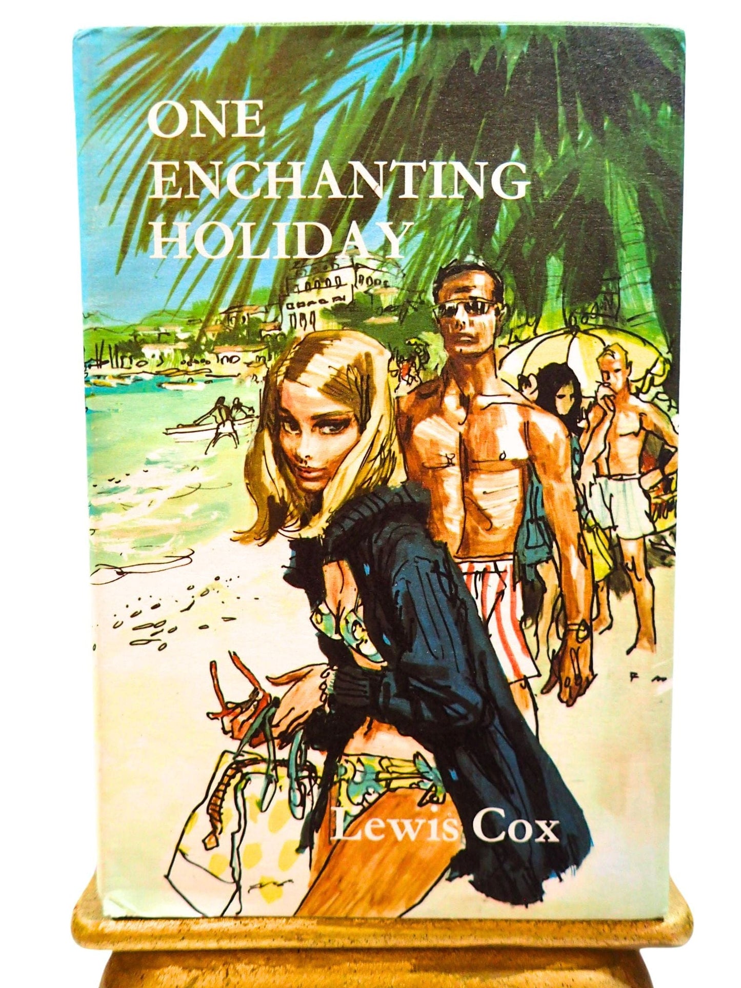 One Enchanting Holiday Lewis Cox Sweet Old Romance Book Classic 1960's Vintage Novel