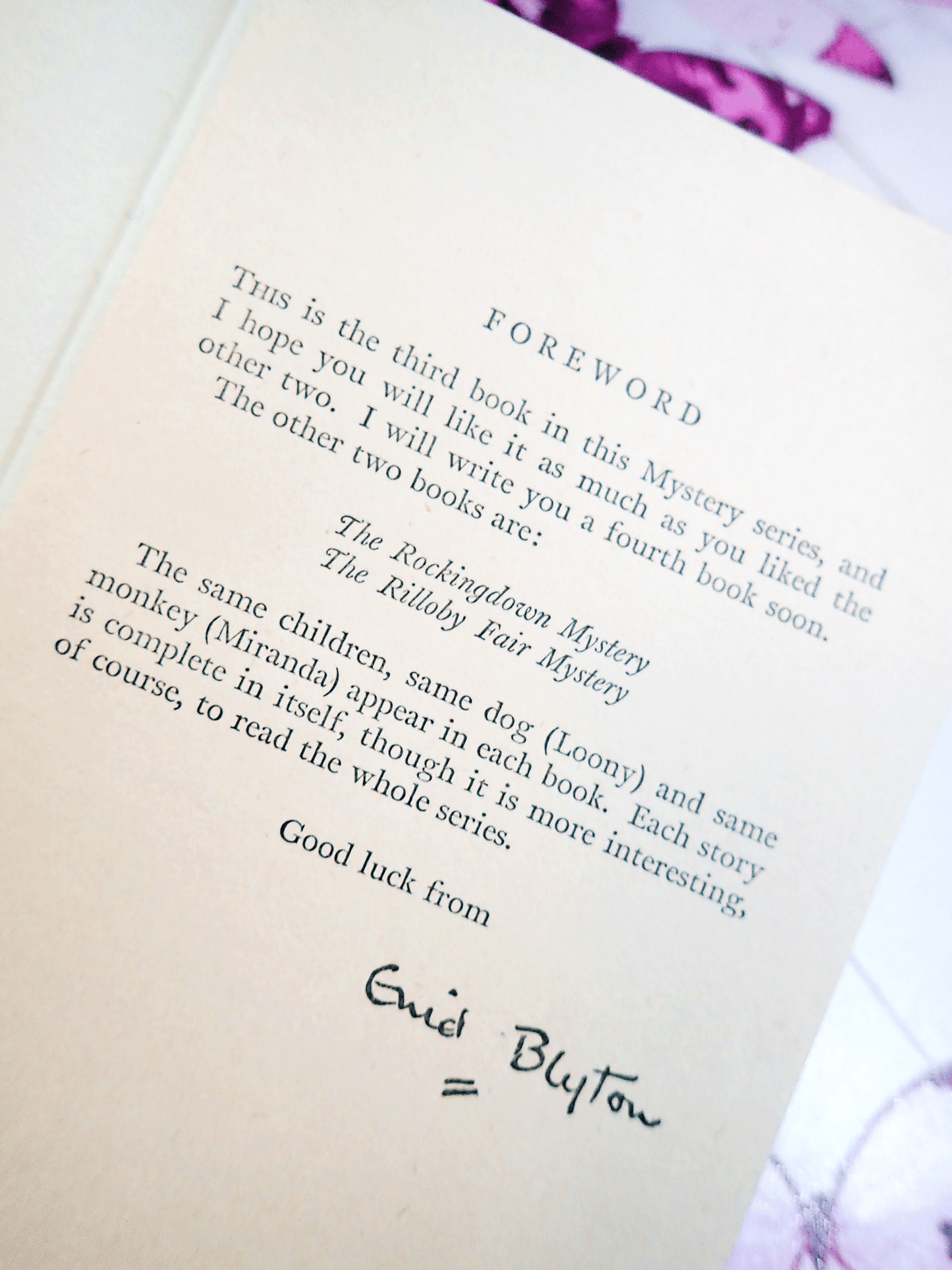Ring O Bells Mystery Enid Blyton Vintage Children's Book Mystery Series First Edition 1951
