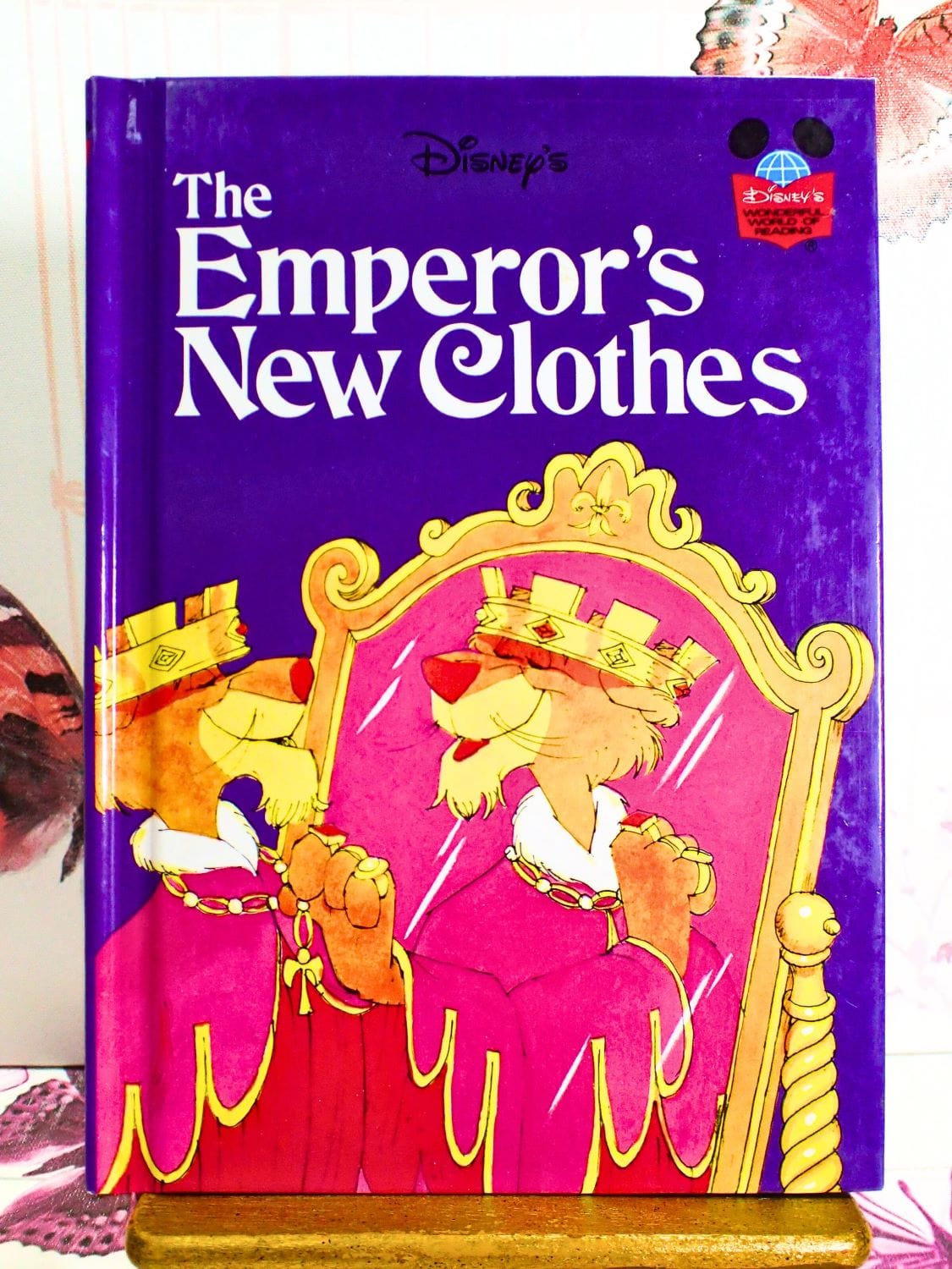 Disney's The Emperor's New Clothes Vintage Children's book.