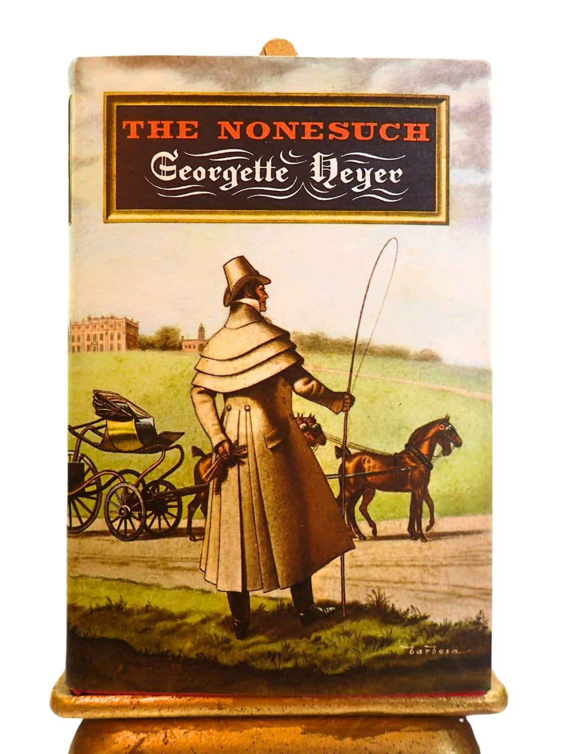 Vintage Romance Book The Nonesuch by Georgette Heyer Historical Regency Novel.