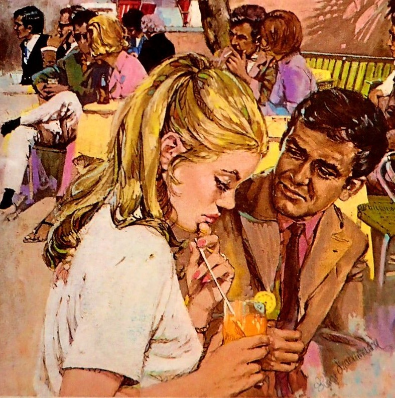 Vintage Mills and Boon Book Cover showing a romantic couple