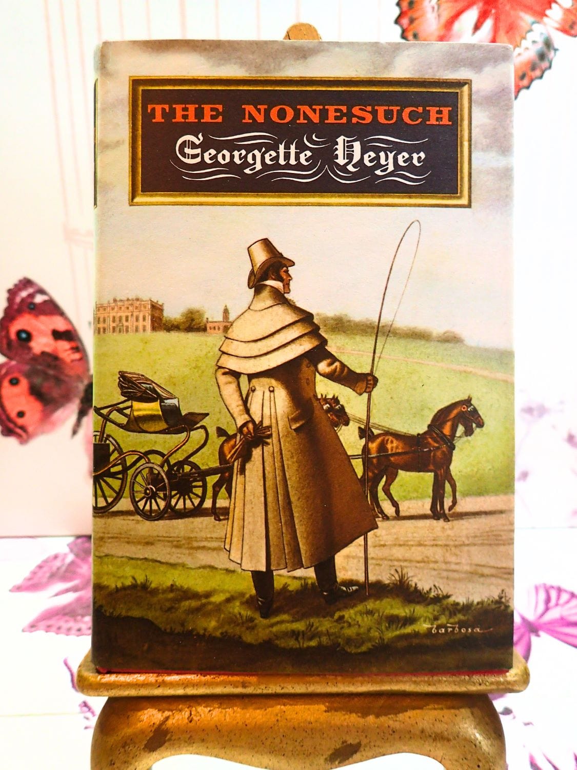 Vintage Historical Romance Book featuring handsome Regency man 
