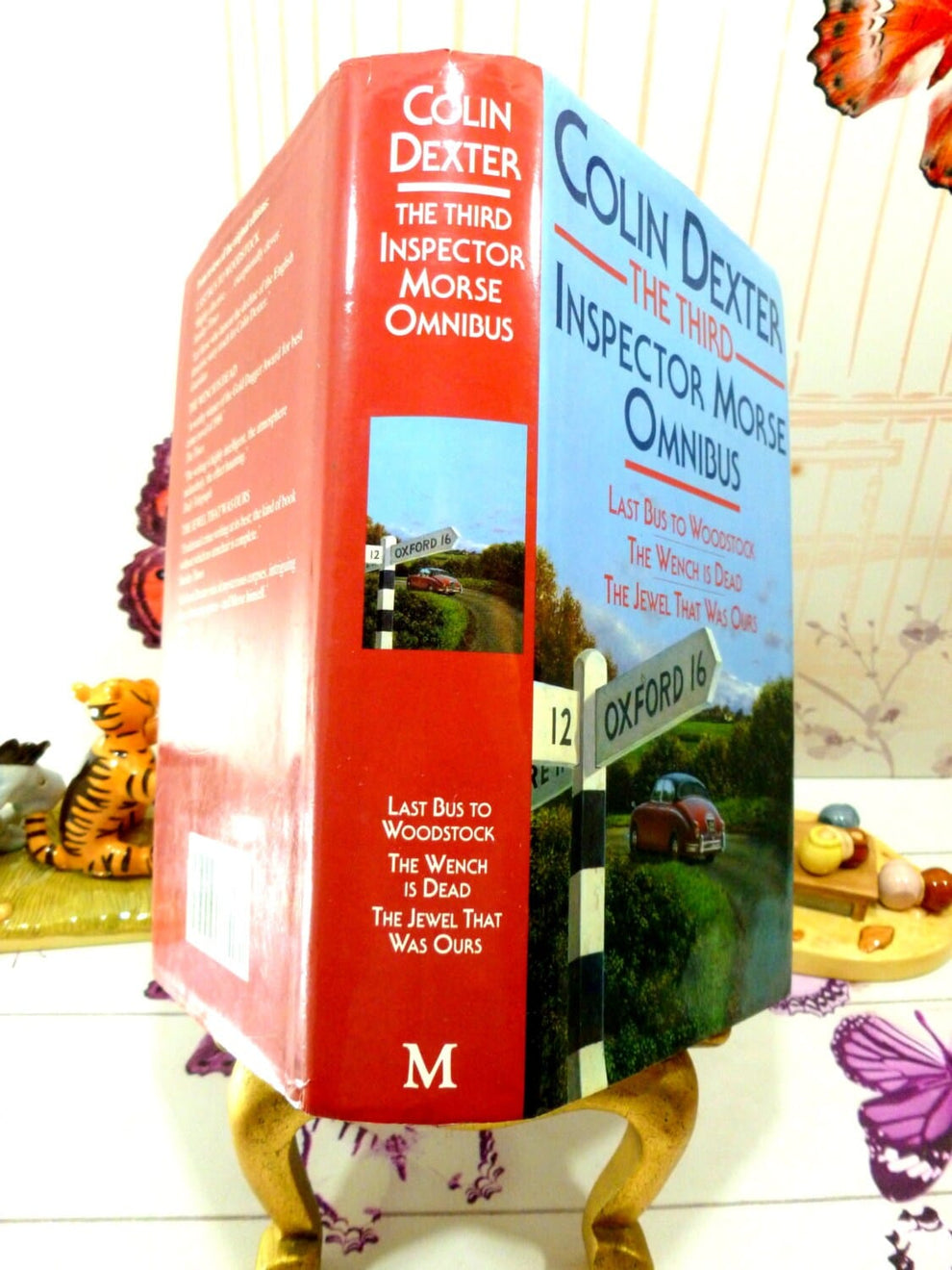 Colin Dexter First Edition Signed Third Inspector Morse Omnibus Vintage