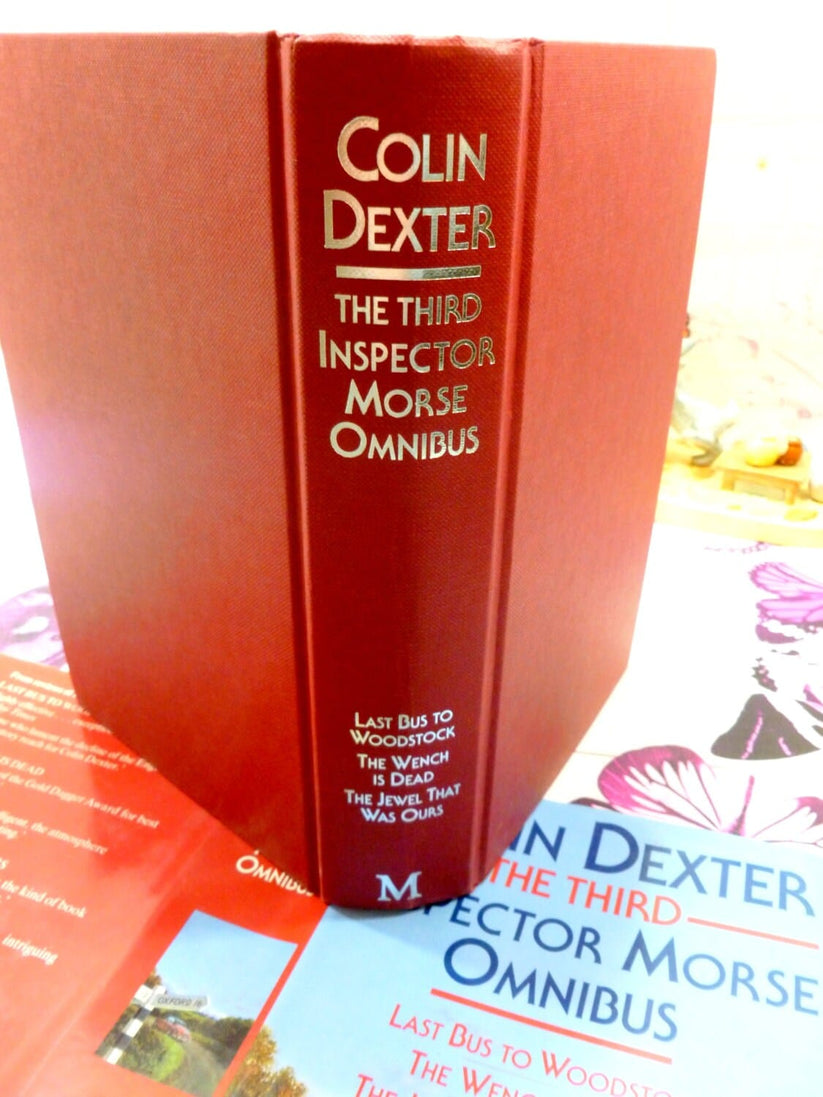 Colin Dexter First Edition Signed Third Inspector Morse Omnibus Vintage