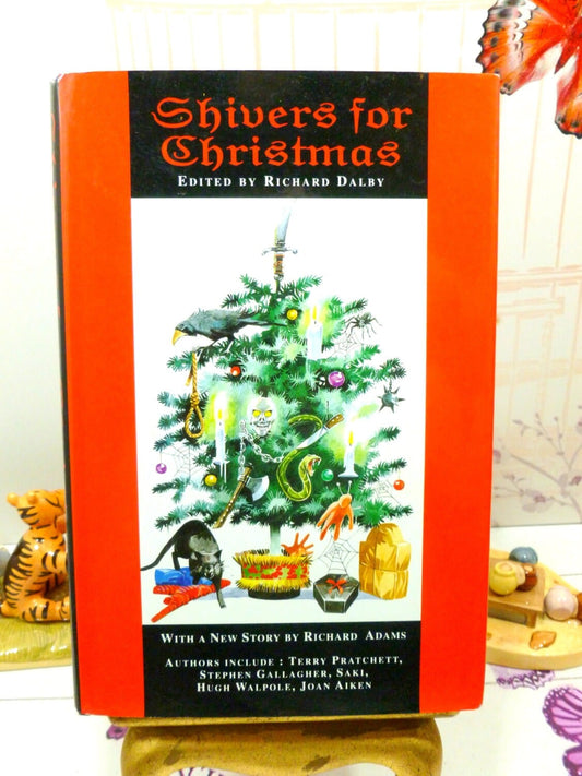 Shivers for Christmas 1st Ed with Terry Pratchett and Richard Adams Ghost Stories Hardback Book