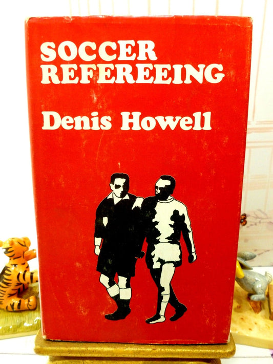 Soccer Refereeing, How to Referee Guide Handbook, Sportsmans Book Club 1st Edition 1960s Hardback with Dustcover