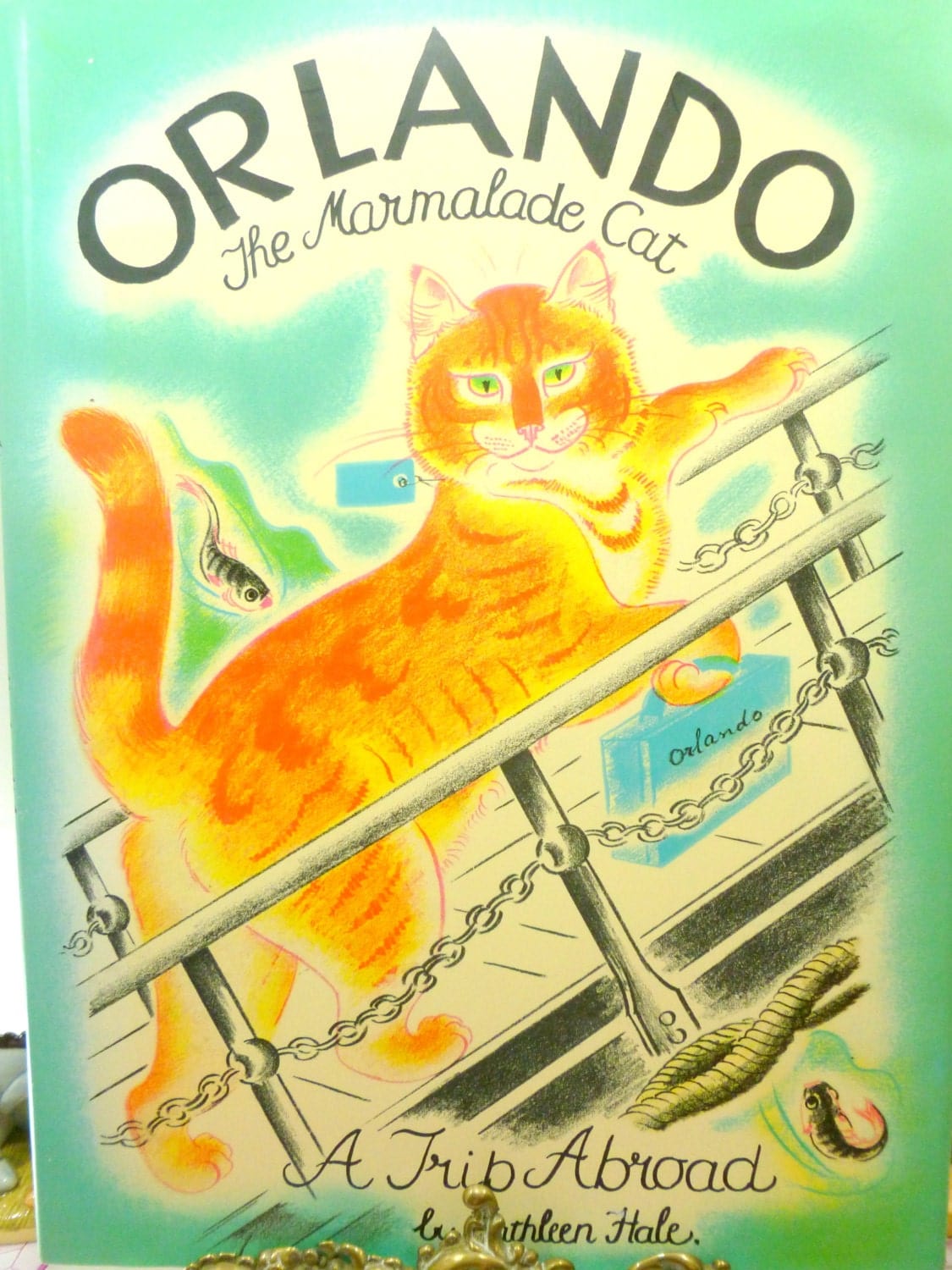 Orlando the Marmalade Cat Beautifully Illustrated Large Childrens Book by Kathleen Hale 1st Edition Thus 1990s