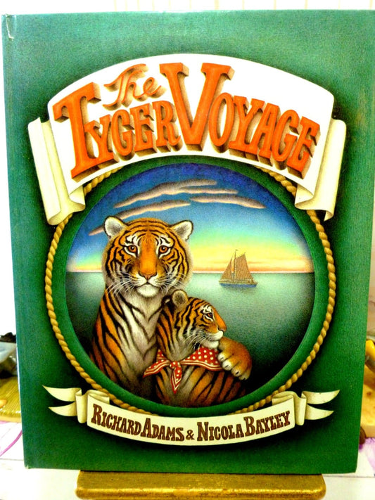 The Tyger Voyage Richard Adams Watership Down Author Vintage Children's Book 1st Ed.