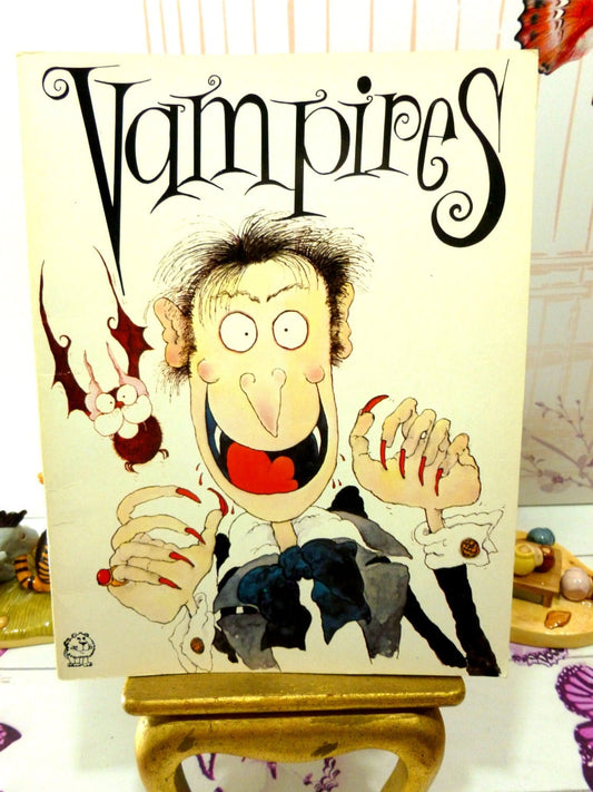Vampires by Colin Hawkins Humorous Childrens Comic Spooky Book about Vampires and their lifestyles and history