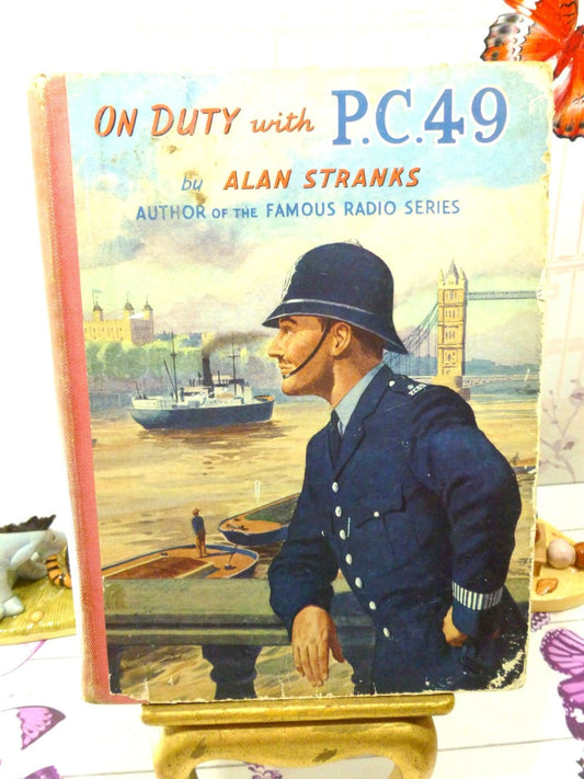 On Duty with PC 49 Boys Book Adventures Policeman Cover Old Vintage Boys Annuals Eagle Comic Radio Interest 1950s