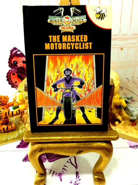 Biker Mice From Mars The Masked Motorcyclist Cartoon Super Heroes 1990s Buzz Book like Ladybird