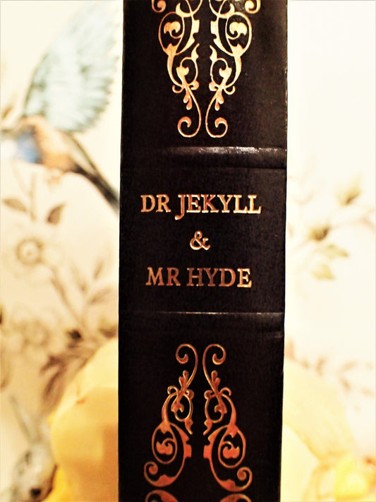 Dr Jekyll and Mr Hyde Vintage Hardback Book Robert Louis Stevenson Classic Novels Stories include Vampire Story Olalla Faux Leather