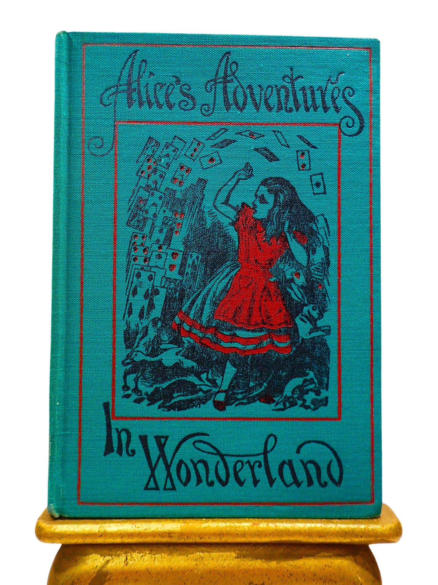 Alice's Adventures in Wonderland Lewis Carroll Vintage Children's Book Hardback Macmillan