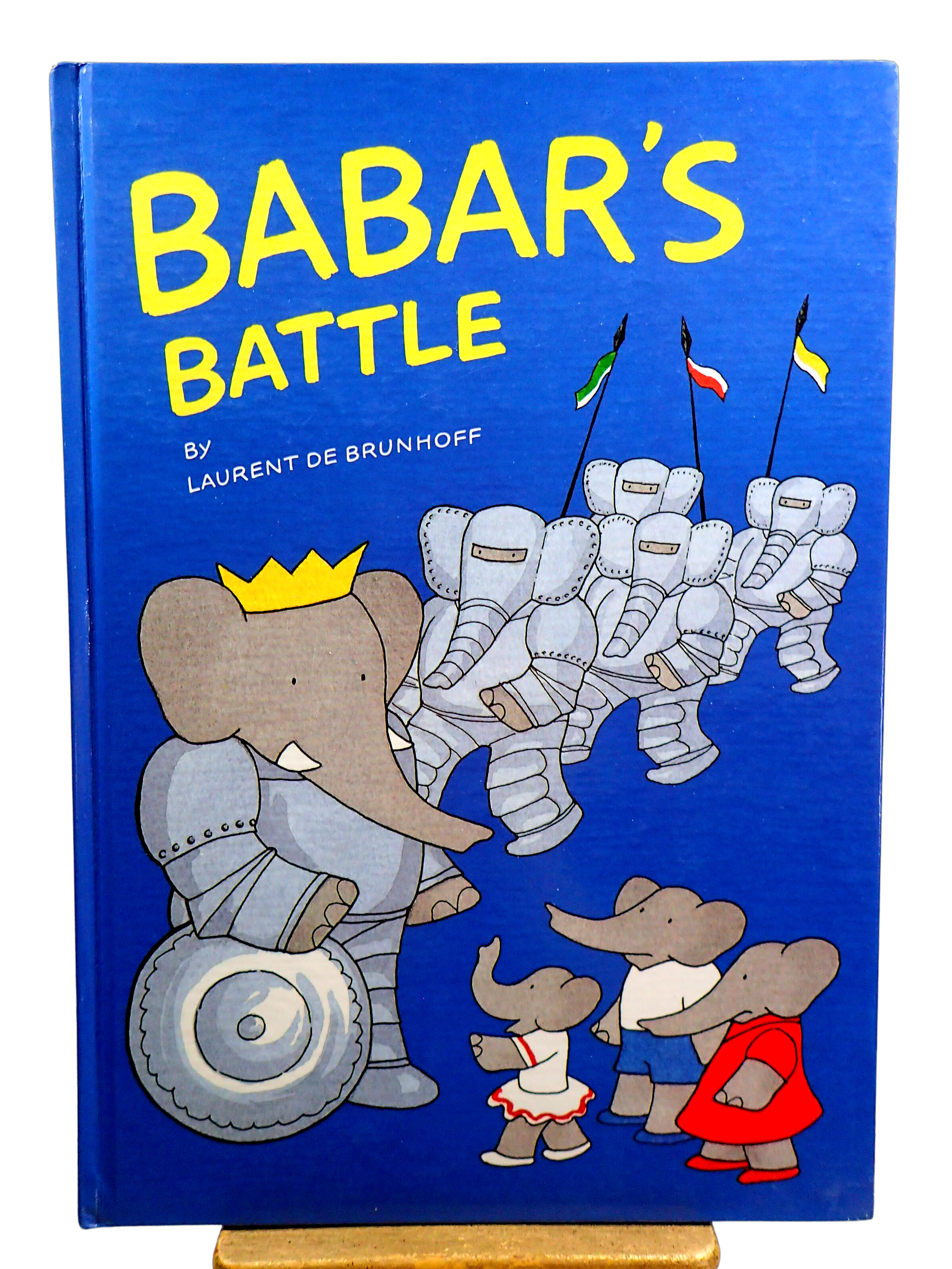 Classic　Brunhoff　Edition　–　First　Ch　Kittys　Battle　Babar's　Tales　US　Laurent　De　Vintage
