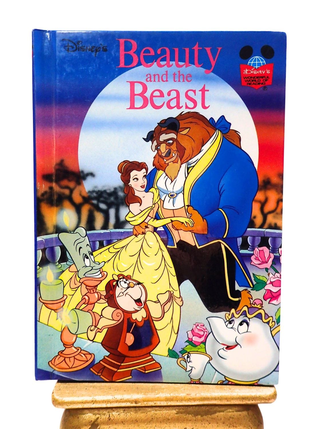 Vintage Disney Children's Book Beauty and The Beast Vintage Children's bedtime story book. 