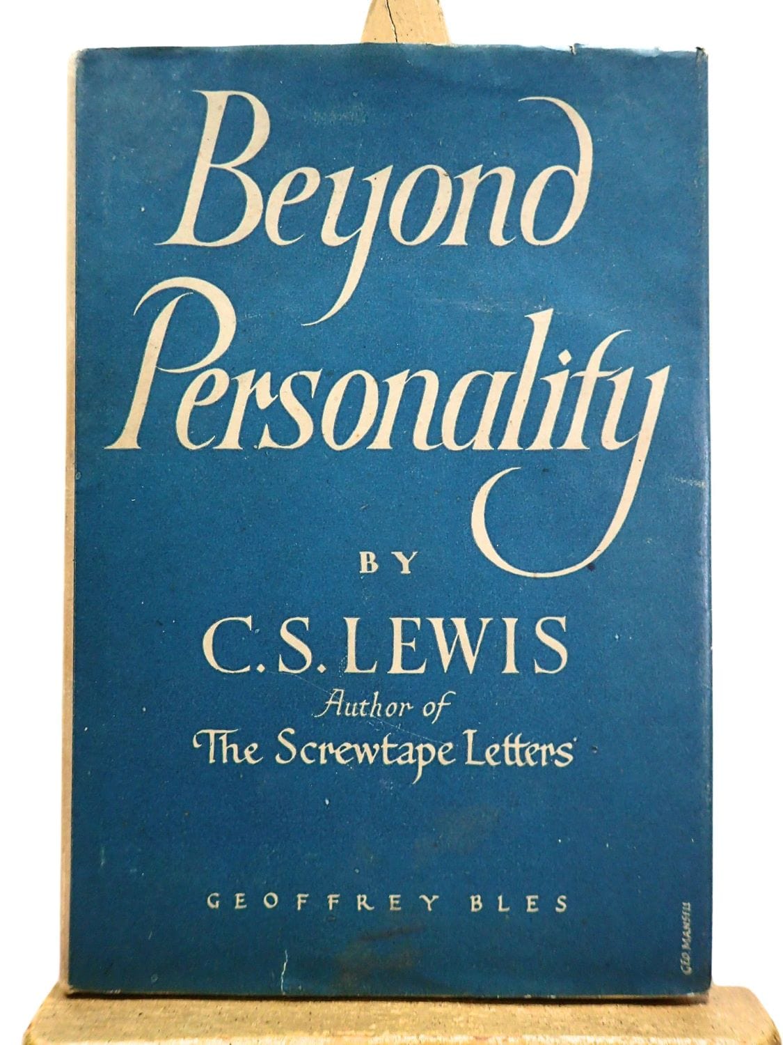 First Edition of Beyond Personality by C. S. Lewis Geoffrey Bles