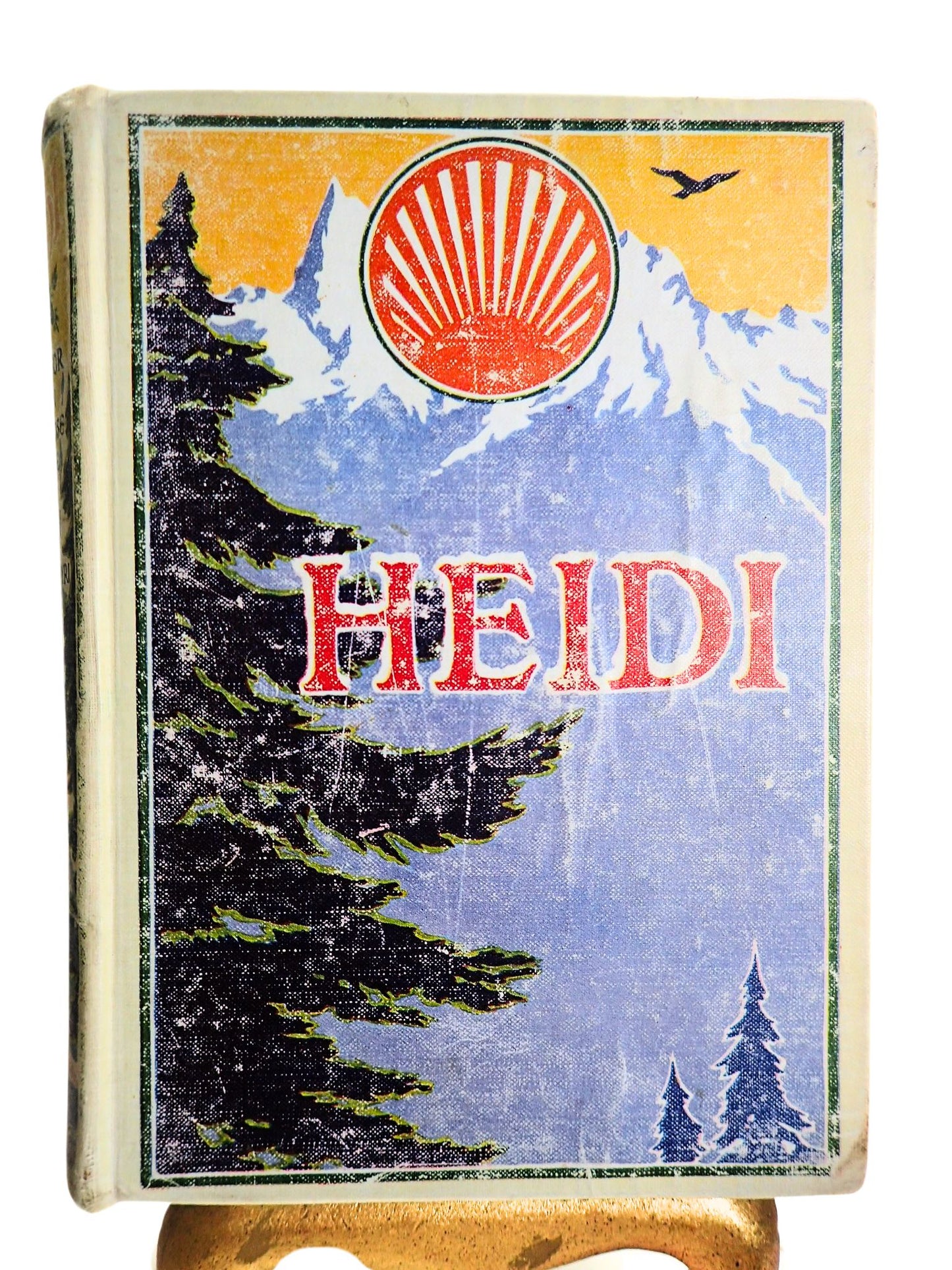 Favourite Classic Book Heidi vintage 1930's illustrated edition.