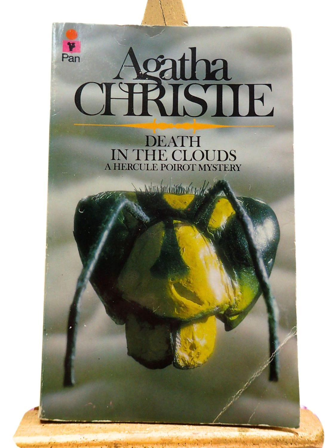 Vintage Pan Paperback Death in the Clouds Agatha Christie