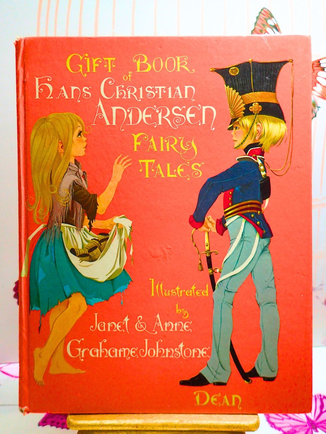 Vintage Children's Gift Book of Hans Christian Andersen Fairy Tales 