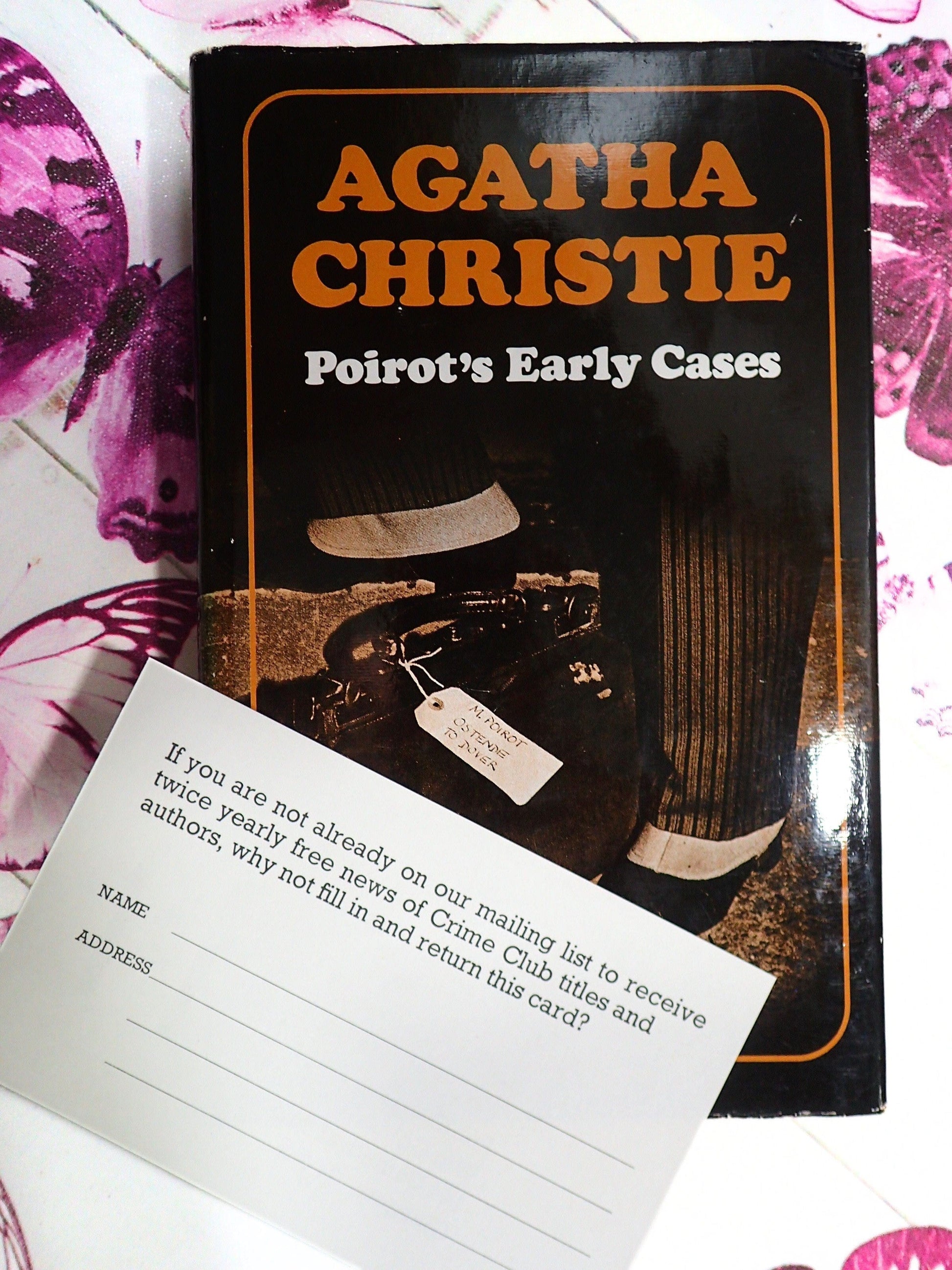 Poirot's Early Cases First Edition by Agatha Christie