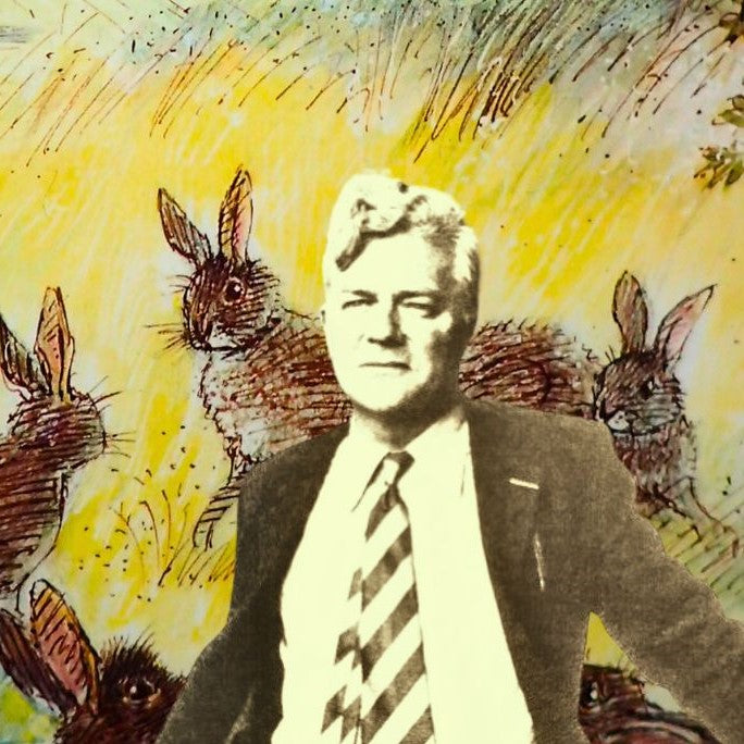 Richard Adams author of Watership Down and his classic 1970's books. 