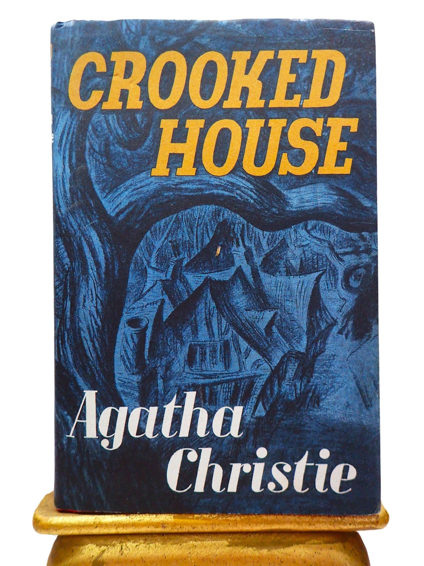 Crooked House by Agatha Christie Vintage Book Hardback Facsimile Crime Club 2010