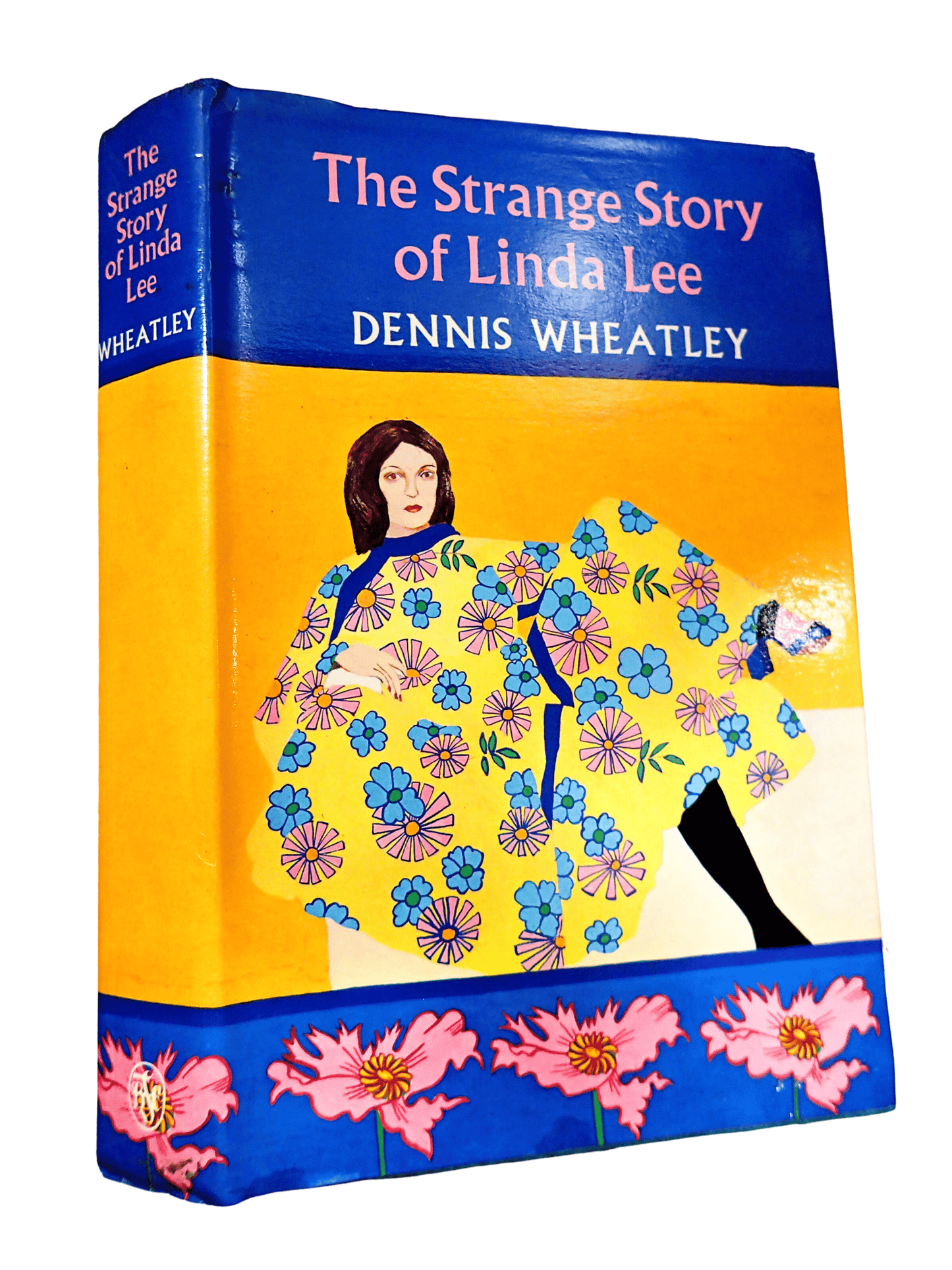 Front Cover of The Strange Story of Linda Lee Dennis Wheatley BCA showing a woman in flowery yellow gown. 