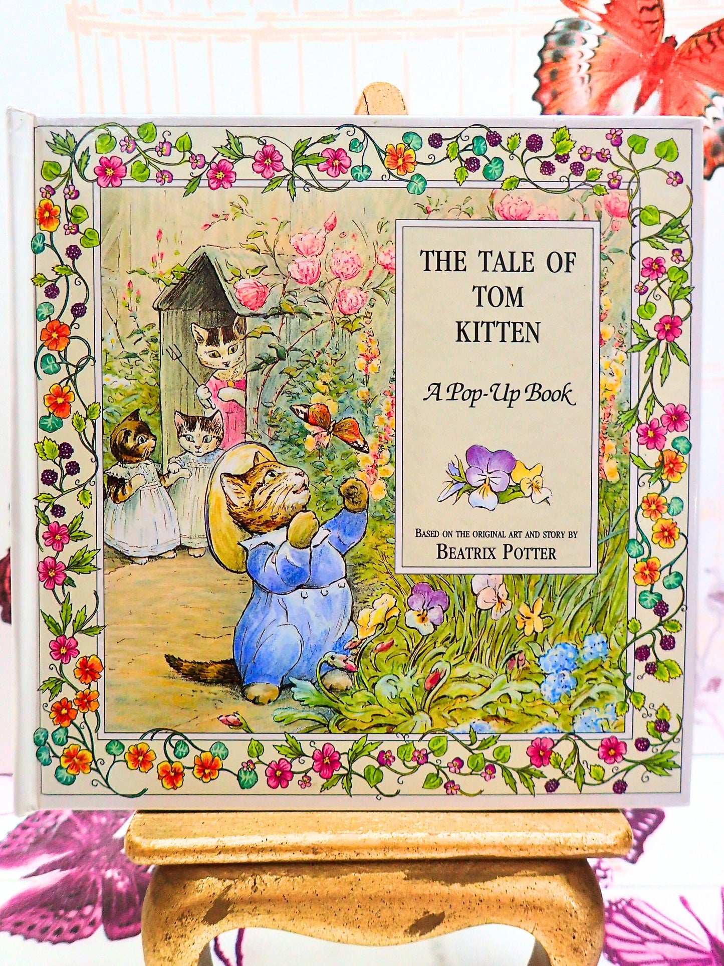 The Tale of Tom Kitten a Pop-Up Book by Beatrix Potter