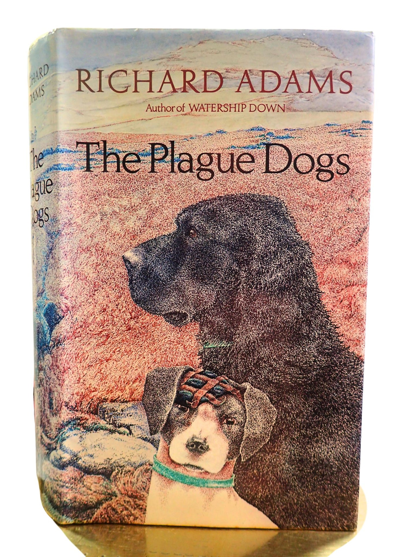 The Plague Dogs Richard Adams First Edition UK Collectable Vintage Book 