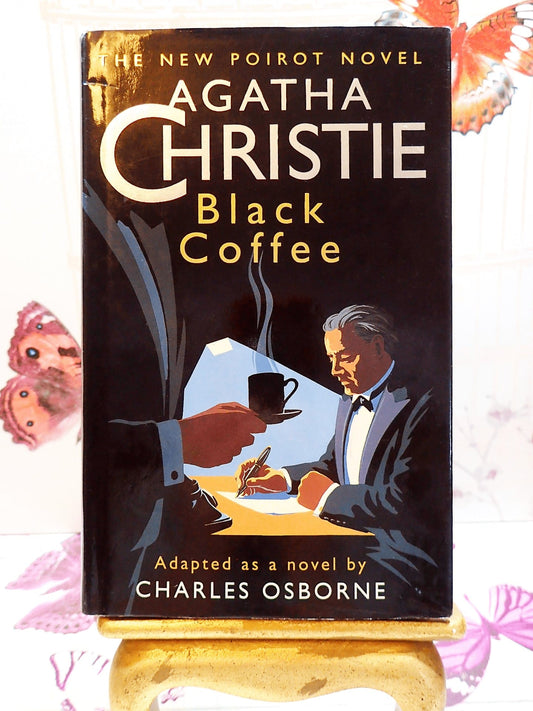 Agatha Christie Black Coffee Vintage Book Poirot Play Adapted by Charles Osborne
