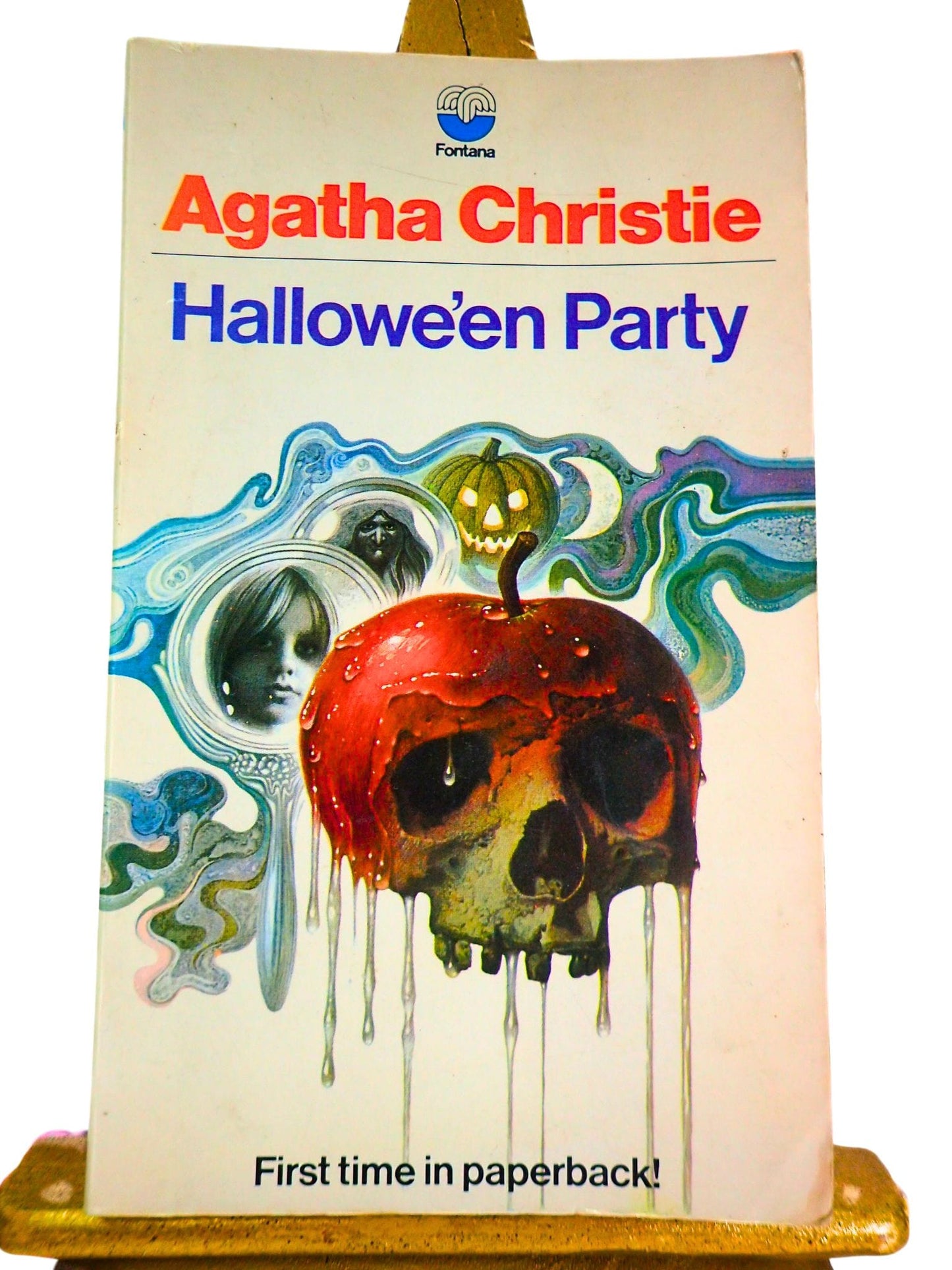 Halloween Party Agatha Christie Fontana First Edition in Paperback Vintage Crime Book